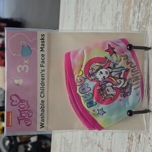 JoJo Siwa Kids Cloth Face Masks – Pack of 3
